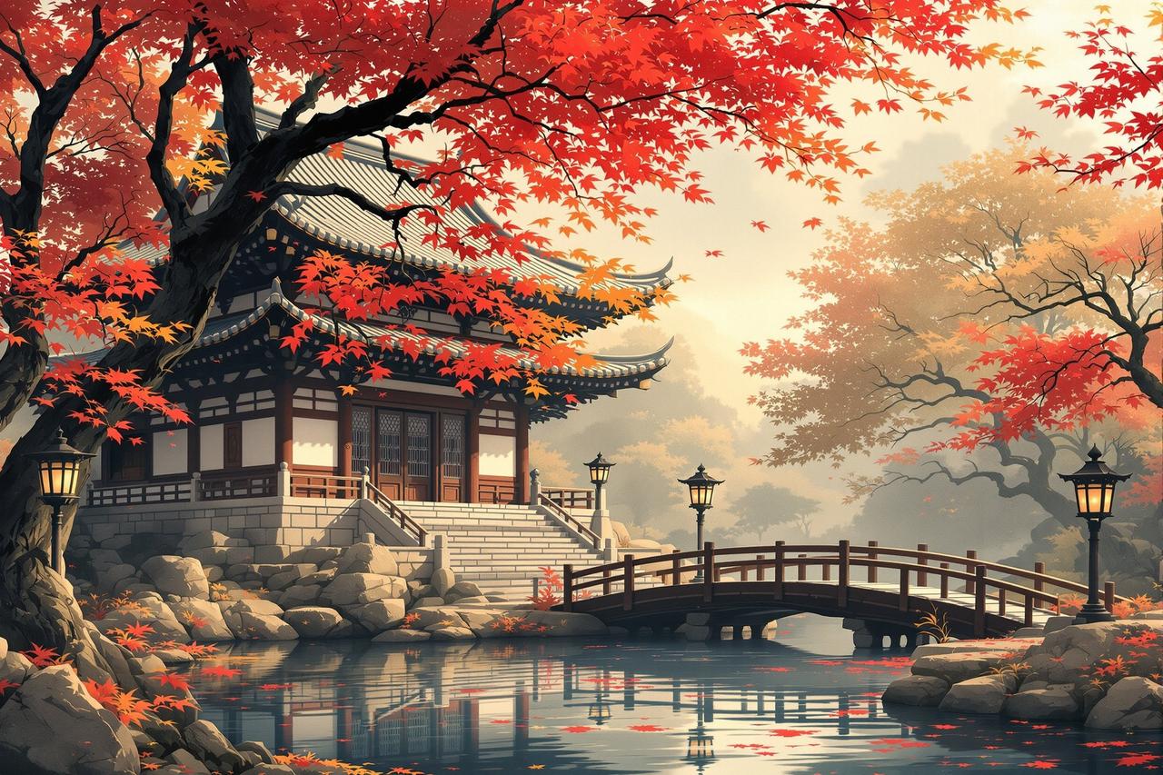 百合动漫主题片库 - 古典韵 · 和风雅集，在千年古都的画卷中，感受和风之美